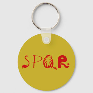 Schlüsselanhänger "SPQR"