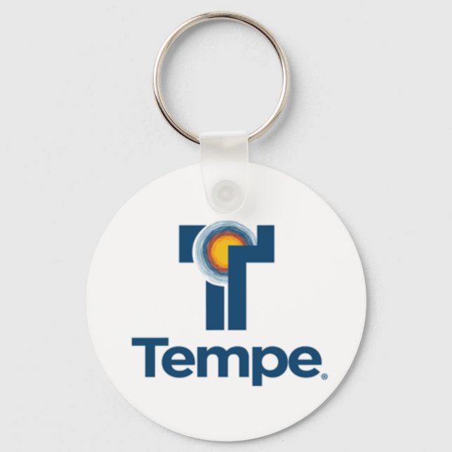 Schlüsselanhänger Tempe (Arizona) Stadtflagge (Vorderseite)