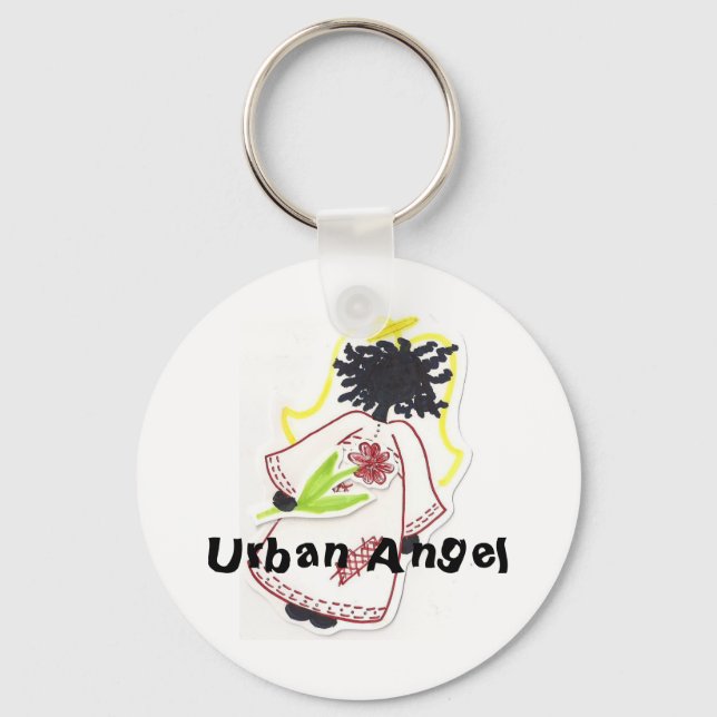 Schlüsselanhänger - Urban Angel (Vorderseite)