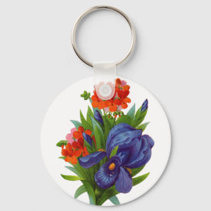 Schlüsselanhänger Vintage Floral