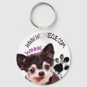 Schlüsselanhänger Winnie (Tatzen-Druck)