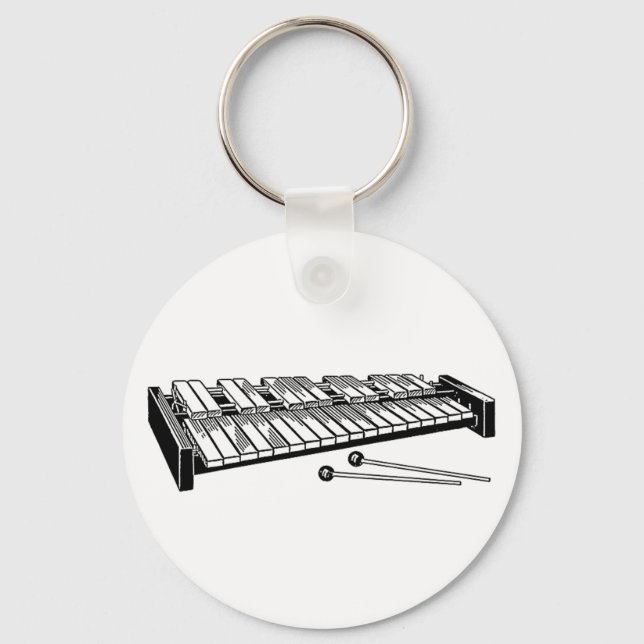 Schlüsselanhänger-Xylophone Schlüsselanhänger (Vorderseite)