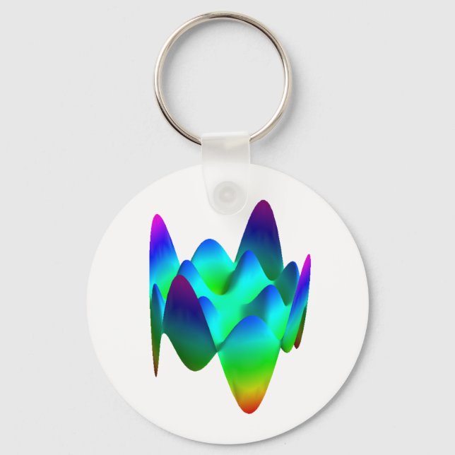 Schlüsselanhänger: Zernike polynomial Z(8,4) Schlüsselanhänger (Vorderseite)