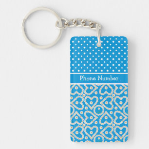 Schlüsselanhänger zu personalisieren: Polkas Daisy