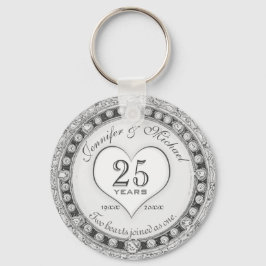 Schlüsselanhänger zum 25. Silver Anniversary