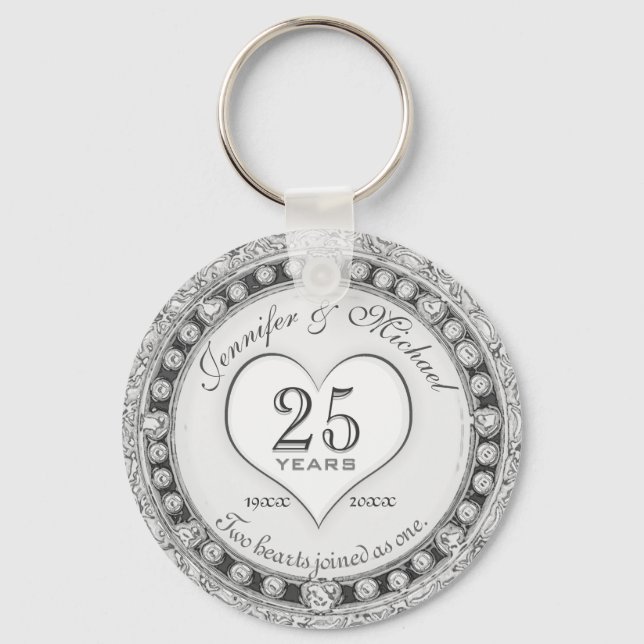 Schlüsselanhänger zum 25. Silver Anniversary (Vorderseite)
