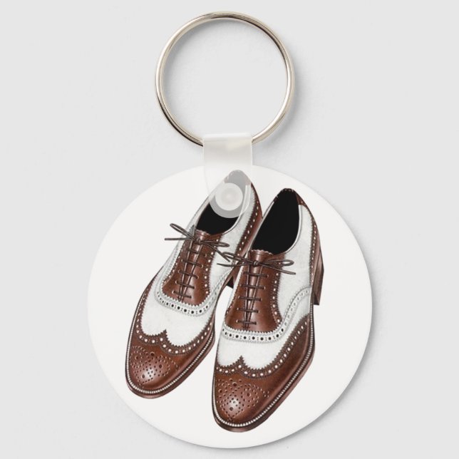 Schlüsselanhänger Zwei-Töne Wing Tipp Mens Fashion (Vorderseite)