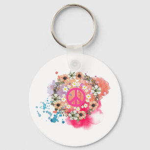 Schlüsselanhängers Hippie Schlüsselanhänger