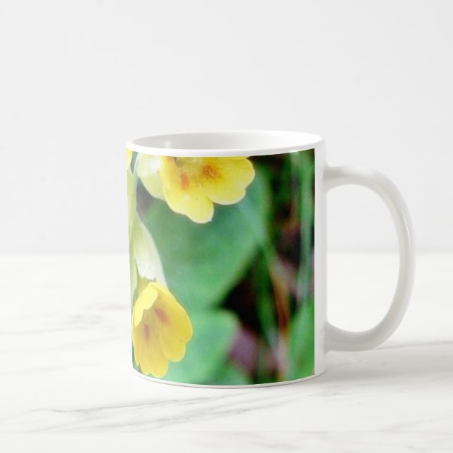 Schlüsselblume Kaffeetasse (Rechts)