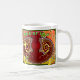 Schlüsselblumen-Abstrakt Halloween-Tasse Kaffeetasse