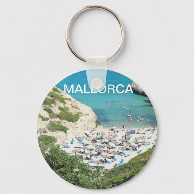 schlüsselbund Buchten von Mallorca Schlüsselanhänger (Vorderseite)