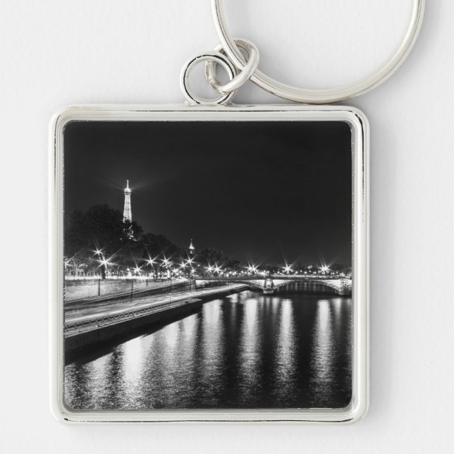 Schlüsselbund Paris-Umdrehung Eiffel #8 Schlüsselanhänger (Vorne)