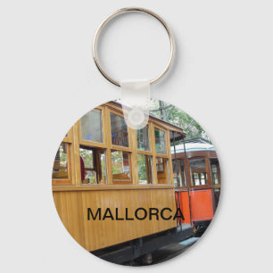 schlüsselbund Zug von Soller, Mallorca, Schlüsselanhänger