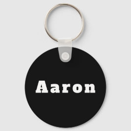 Schlüsselger mit Namen Aaron Schlüsselanhänger