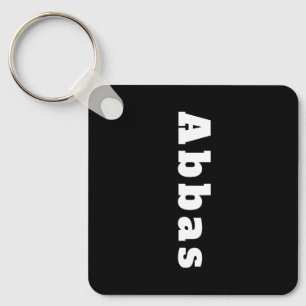 Schlüsselger mit Namen Abbas Schlüsselanhänger