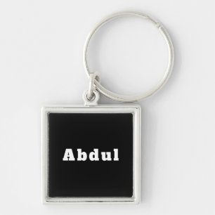 Schlüsselger mit Namen Abdul Schlüsselanhänger