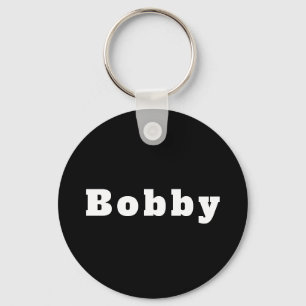 Schlüsselger mit Namen Bobby Schlüsselanhänger