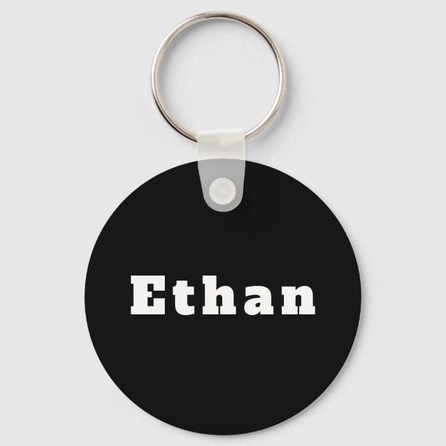 Schlüsselger mit Namen Ethan Schlüsselanhänger (Vorderseite)