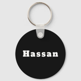 Schlüsselger mit Namen Hassan Schlüsselanhänger