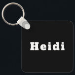 Schlüsselger mit Namen Heidi Schlüsselanhänger<br><div class="desc">Schlüsselger mit Namen Heidi</div>