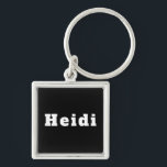 Schlüsselger mit Namen Heidi Schlüsselanhänger<br><div class="desc">Schlüsselger mit Namen Heidi</div>