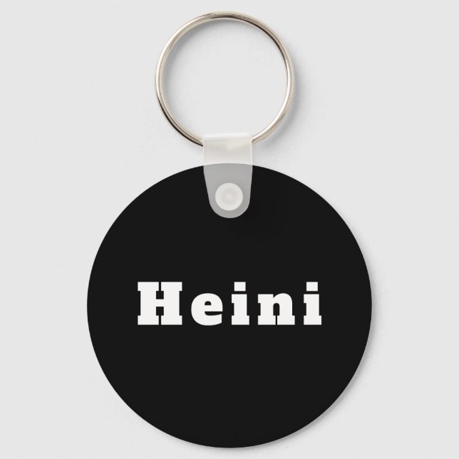 Schlüsselger mit Namen Heini Schlüsselanhänger (Vorderseite)