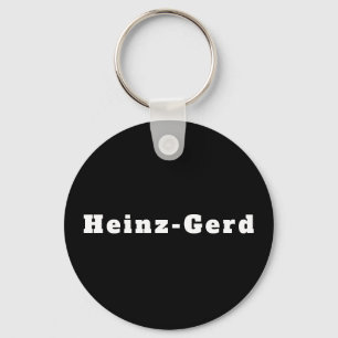 Schlüsselger mit Namen Heinz Schlüsselanhänger