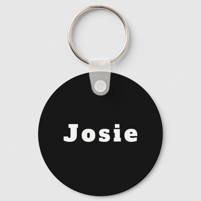 Schlüsselger mit Namen Josie Schlüsselanhänger (Vorderseite)