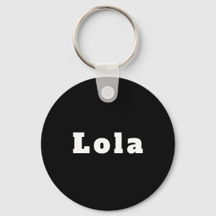 Schlüsselger mit Namen Lola Schlüsselanhänger