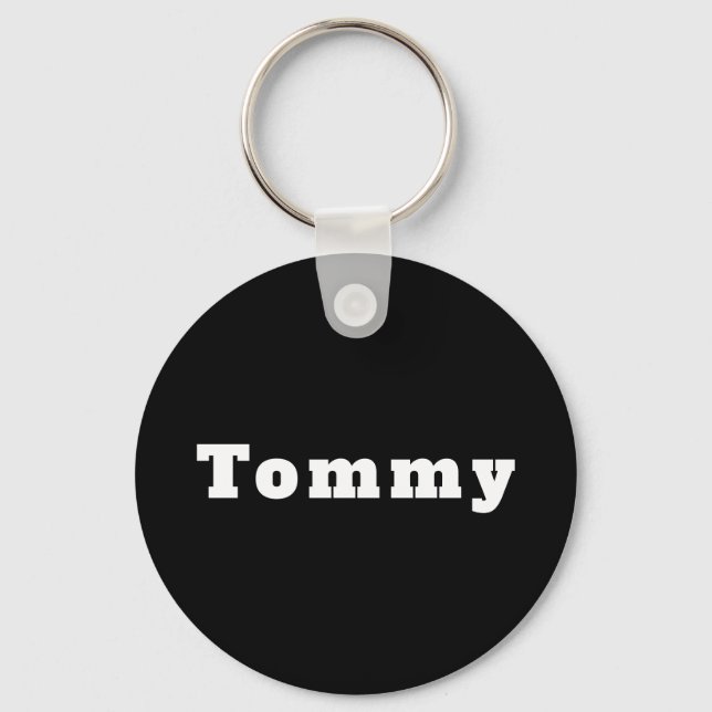 Schlüsselger mit Namen Tommy Schlüsselanhänger (Vorderseite)