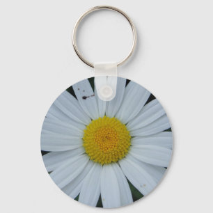Schlüsselger weiß Margeritenüte Schlüsselanhänger