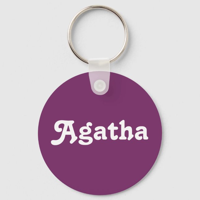 Schlüsselkette Agatha Schlüsselanhänger (Vorderseite)