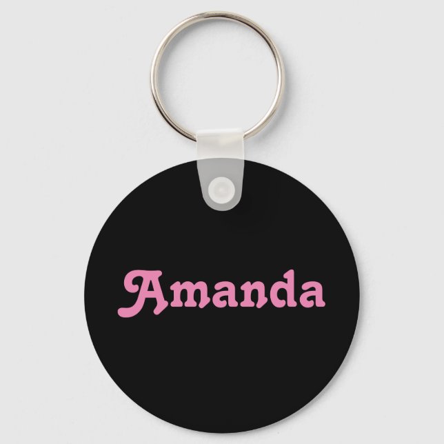 Schlüsselkette Amanda Schlüsselanhänger (Vorderseite)