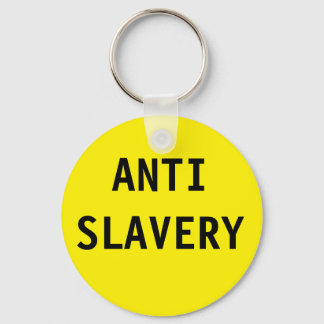 Schlüsselkette Anti-Sklavengelb Schlüsselanhänger