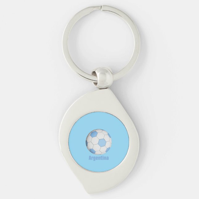 Schlüsselkette Argentinien Schlüsselanhänger (Vorderseite)