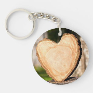 Schlüsselkette aus Holz Schlüsselanhänger