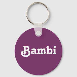 Schlüsselkette Bambi Schlüsselanhänger