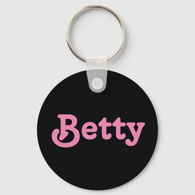 Schlüsselkette Betty Schlüsselanhänger (Vorderseite)