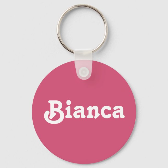Schlüsselkette Bianca Schlüsselanhänger (Vorderseite)