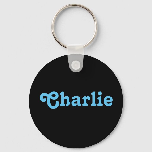 Schlüsselkette Charlie Schlüsselanhänger (Vorderseite)