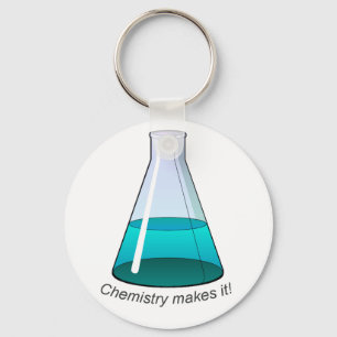 Schlüsselkette: Chemie macht sie! Schlüsselanhänger