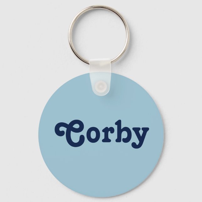 Schlüsselkette Corby Schlüsselanhänger (Vorderseite)