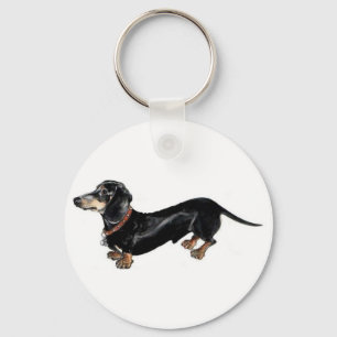Schlüsselkette der Dackel "langer Hunde" Schlüsselanhänger