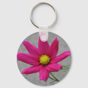 Schlüsselkette der rosa Blume Schlüsselanhänger