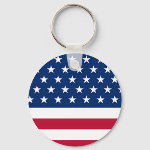 Schlüsselkette der US-amerikanischen Flagge Schlüsselanhänger