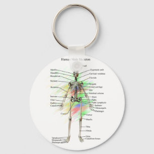 Schlüsselkette des Skeletts von Männern Schlüsselanhänger