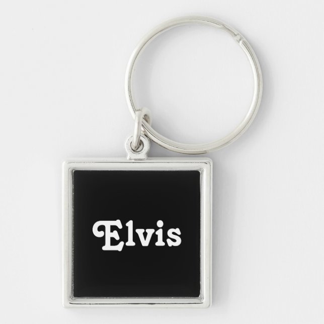Schlüsselkette Elvis Schlüsselanhänger (Vorne)