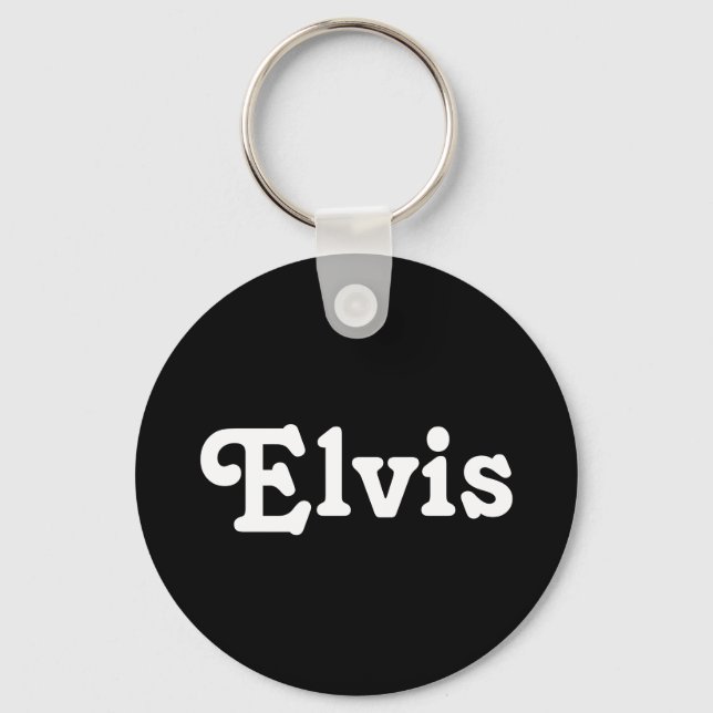 Schlüsselkette Elvis Schlüsselanhänger (Vorderseite)
