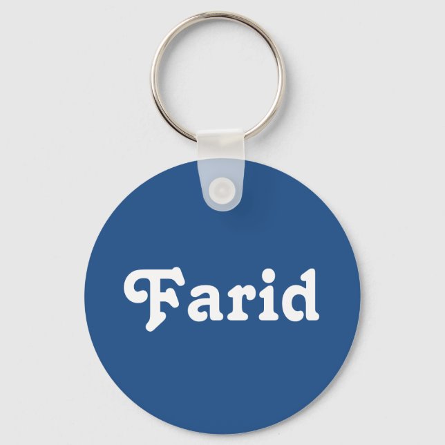 Schlüsselkette Farid Schlüsselanhänger (Vorderseite)