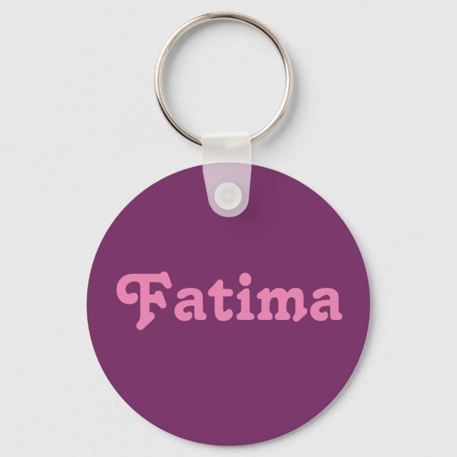 Schlüsselkette Fatima Schlüsselanhänger (Vorderseite)